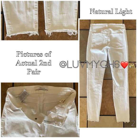 J Brand Low Rise Cropped Jeans - Picture 4 of 5